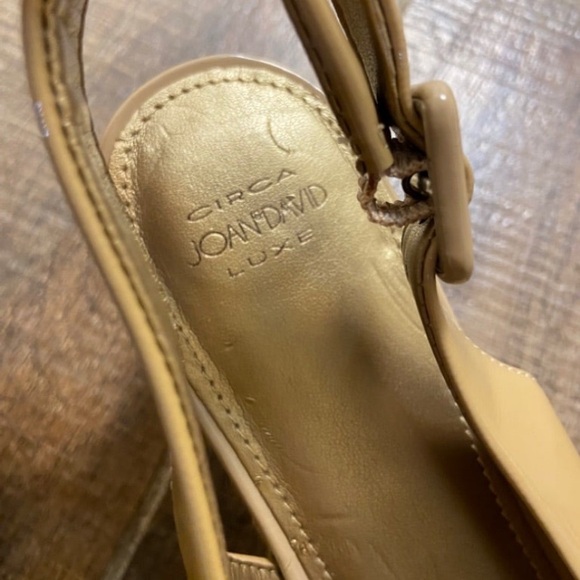 Circa Joan David leather Wedge Sandals espadrilles 8.5 - Picture 5 of 6